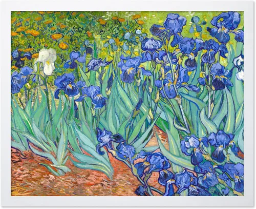 Miniatura 24 de Poster Master Póster clásico de Van Gogh, impresión impresionista vintage, regalo para artista, pintor, autorretrato, sombrero de paja, dibujo