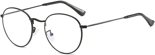 Lentes de bloqueo de luz azul, para videojuegos, computadora, teléfono, pantalla, lentes para mujeres y hombres, ligeros, delgados, redondos, marco