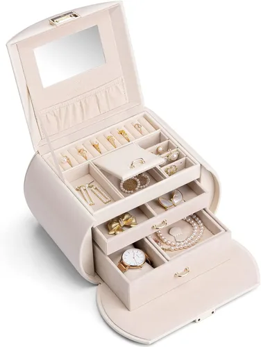 Miniatura 7 de Joyero estilo princesa del equipo de diseño de los Países Bajos, fabuloso regalo para niñas, regalos de Navidad y cumpleaños para niñas de 9, 10