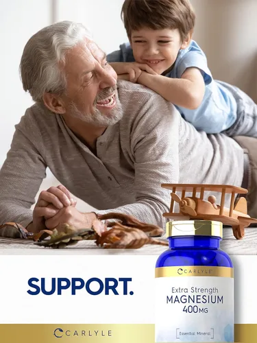 Miniatura 6 de Carlyle Óxido de magnesio 400 mg 180 cápsulas blandas Mineral esencial Suplemento sin OMG y sin gluten