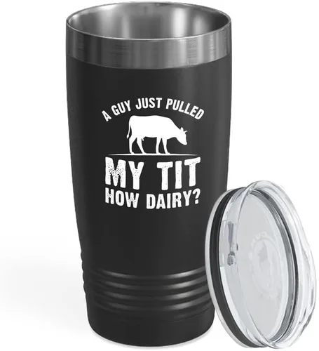 Vaso vikingo negro de 20 onzas, un chico que acaba de tirar, tractores de jardín agrícola, cultivador campesino, agricultor, amantes de los animales