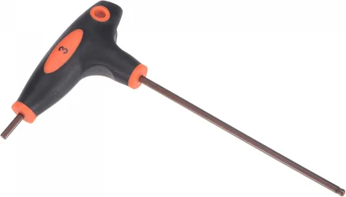 Miniatura 7 de uxcell Llave inglesa de la manija en T de la llave hexagonal del extremo de la bola de 23.0 ft m, acero métrico S2