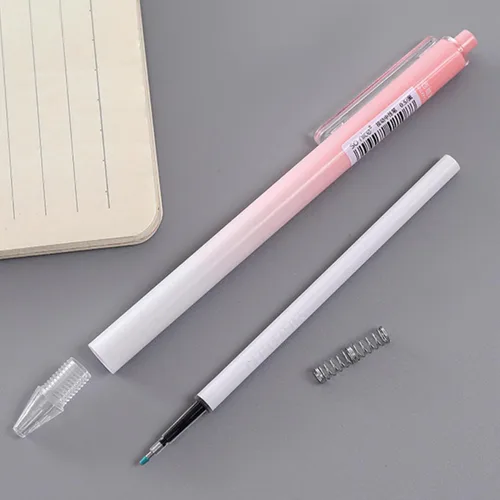 Miniatura 2 de HeTaoCat Bolígrafos de gel retráctiles, punta fina de 0.020 in, secado rápido, dibujo de escritura, bolígrafos de gel de tinta negra, caja de 6