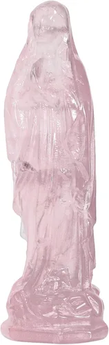 Miniatura 15 de mookaitedecor Estatua decorativa de la Virgen María de cristal de obsidiana negra para religiosa y decoración del hogar, 3.465-3.622 in