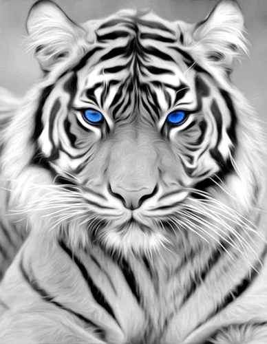 Miniatura 15 de RICUVED Kits de arte de diamantes para adultos, kits de arte de diamantes de tigre, arte de diamantes de fantasía 5D, cielo estrellado, gemas
