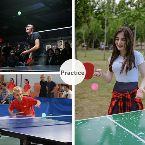 Miniatura 3 de Pelotas de Ping Pong de 3 Estrellas - Tenis de Mesa ABS de Alto Rendimiento para Entrenamiento, Juego