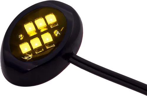 Miniatura 35 de Módulos LED rectos y redondos., LED ámbar