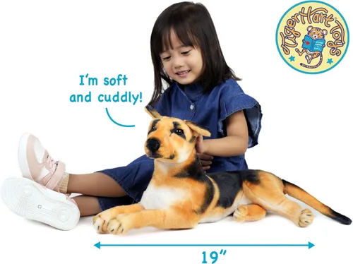Miniatura 2 de TigerHart Hero El Pastor Alemán - Perro de Peluche de 19 Pulgadas de Felpa