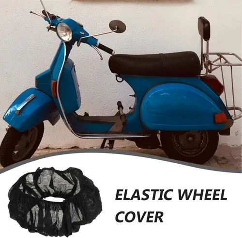 Miniatura 9 de Cubierta de neumático de bicicleta eléctrica, funda de protección de neumáticos para silla de ruedas, tela no tejida de 11.41 x 4.13 pulgadas, a