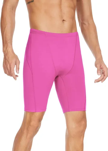 Miniatura 17 de Traje de baño deportivo competitivo para hombre, traje de entrenamiento de resistencia de carreras, pantalones cortos de natación de secado rápido