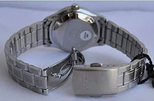 Miniatura 3 de Orient Reloj automático para mujer con correa de acero inoxidable gris 22 modelo FNR1Q00AW0