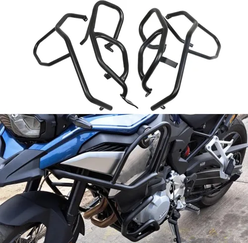 Miniatura 6 de Worldmotop - Protectores de mano de repuesto para BMW F750GS F750 GS 2018 2019 2020 2021 2022 2023 (negro)