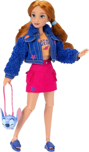 Miniatura 4 de Disney ILY 4EVER Muñecas de Moda Cabello Rojo Stitch de 11.5" de Alto con 13 Puntos de Articulación, Dos Conjuntos Completos para Mezclar y Combinar