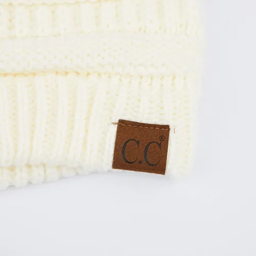 Miniatura 3 de C.C Exclusives - Gorro de punto trenzado, grueso, suave y cálido (HAT-20A) (HAT-30) (HAT-730)