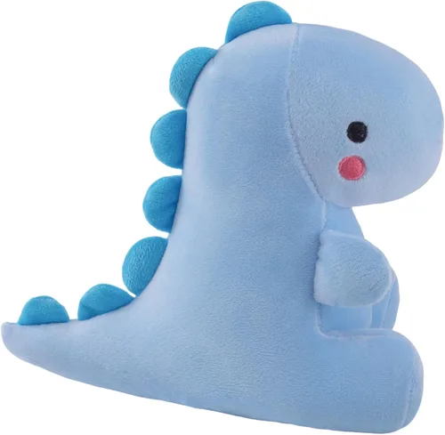 Miniatura 2 de Peluche de dinosaurio de peluche, juguetes lindos de anime, almohada suave de dinosaurio de anime, regalo para niños y niñas, color azul, 10.8 C-blue