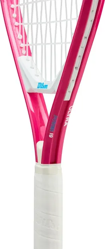 Miniatura 6 de Wilson Ultra Power - Raqueta de tenis recreativa junior de 19" - Rosa/Blanco/Azul