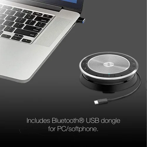 Miniatura 5 de GTW Bundle EPOS - Altavoz Sennheiser SP 30+ con USB Bluetooth Dongle y GTW cargador de 2 puertos, compatible con equipos, zoom, Webex, Skype, móvil