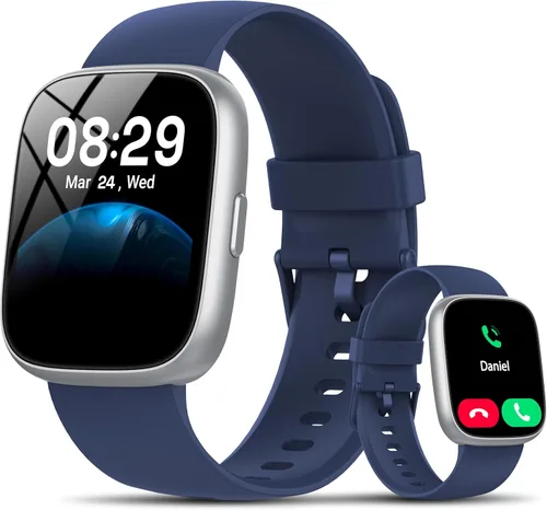 Miniatura 14 de Reloj inteligente para mujer con Alexa integrado, pantalla táctil HD de 1.83 pulgadas, rastreador de actividad física con llamadas Bluetooth