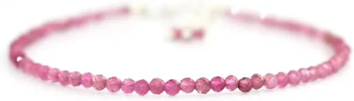 Miniatura 10 de Gempires - Pulseras de cuentas de piedras preciosas hechas a mano, ligeras, de cristal, para uso diario, hipoalergénicas, de 8 pulgadas, chapadas