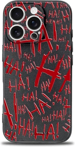 Miniatura 13 de SIMPLYMDRN Funda delgada para iPhone 13 Pro Max, diseño de Joker Haha, funda genial para hombres, cubierta de diseñador de villano superhéroe