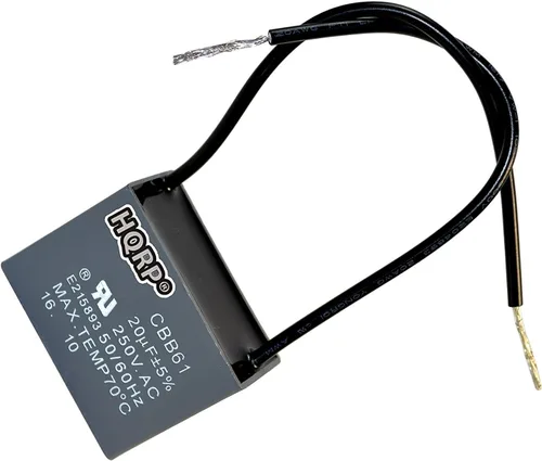 Miniatura 32 de HQRP Condensador compatible con ventilador de techo Hampton Bay 4.5uf+5uf+6uf 4-Wire CBB61
