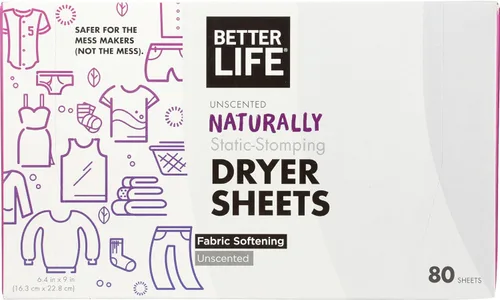 Miniatura 9 de Better Life Hojas para secadora, pomelo lavanda, 80 unidades, 2422