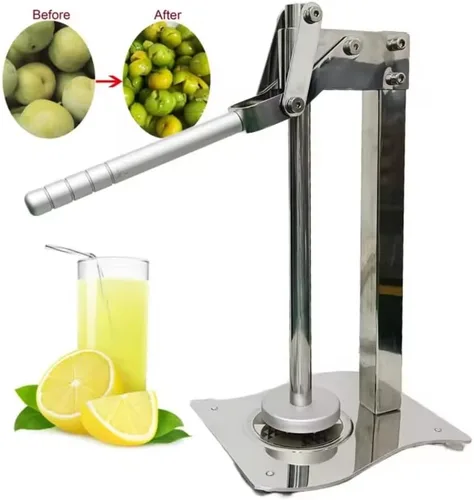 Miniatura 5 de Exprimidor de limón Exprimidor manual de acero inoxidable con mango de prensa Exprimidor de limón y lima Exprimidor de limón Trituradora de nueces