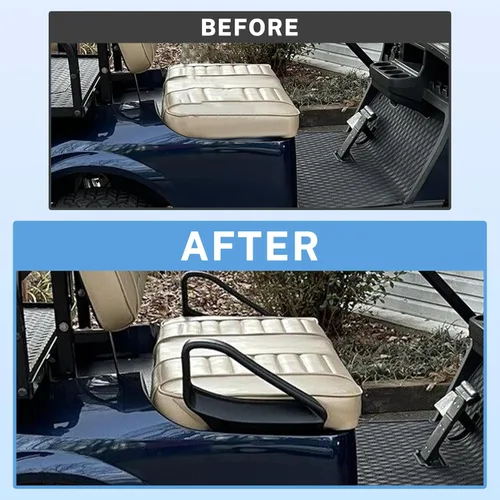 Miniatura 6 de HECASA Par de manijas de asiento de carrito de golf compatibles con EZGO TXT 1994 en adelante de repuesto de gas y eléctrico para 71701-G01