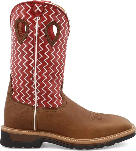 Miniatura 145 de Twisted X Botas Tech X para hombre de 12 pulgadas, botas occidentales casuales para hombre