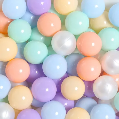 Miniatura 25 de TRENDPLAY Pelotas de Plástico para Pozos de Pelotas de 2.2 Pulgadas, Paquete de 50 100 200 500 Pelotas Huecas, Perfectas para Piscinas de Bebés