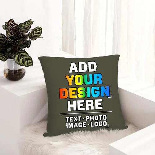 Miniatura 5 de Funda de almohada personalizada, diseña tu propia funda de almohada con logotipo de texto y texto de dos lados para marido, esposa, para hombres