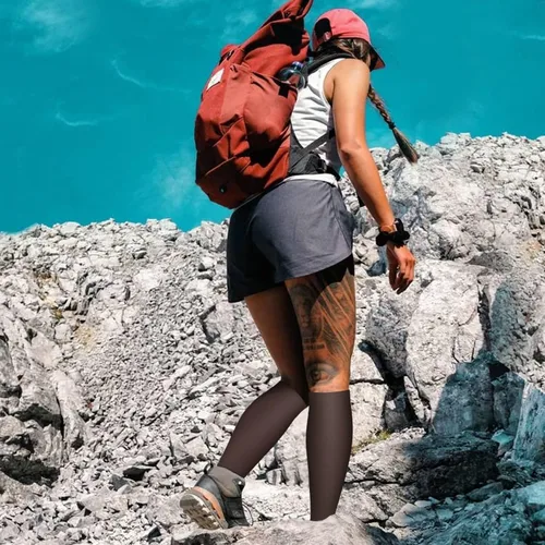 Miniatura 2 de Calcetines de compresión para mujeres y hombres (8 pares), calcetines ideales para correr, deportes, senderismo, viajes en vuelo, embarazo