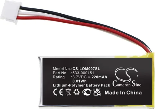 Batería para Logitech G Pro, Pro inalámbrico, PRO X Superlight, M-R0070, G Pro Wireless, Pro Wireless G1, G502, G502 Lightspeed Part NO 533-000151,