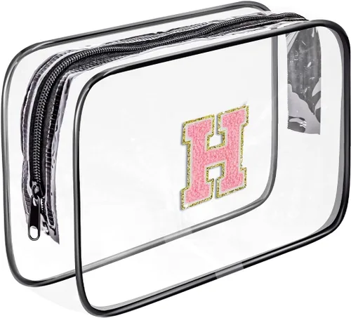 Miniatura 9 de Bolsa de aseo transparente Fodofodo, bolsa de aseo de viaje portátil, bolsa de maquillaje impermeable, organizador de almacenamiento de cosméticos