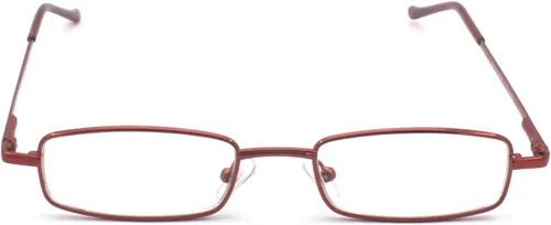 Miniatura 2 de Paquete de 5 lentes de lectura delgados de metal con estuche de tubo para hombres y mujeres, multicolor