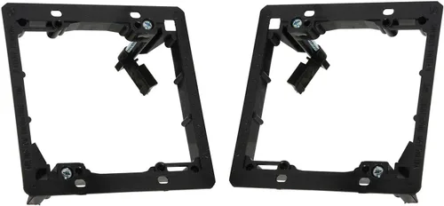 Miniatura 9 de iMBAPrice Soporte de montaje de bajo voltaje de 2 bandas, soporte para paneles de yeso para placas de pared de paso de cables, soporte LV2-2