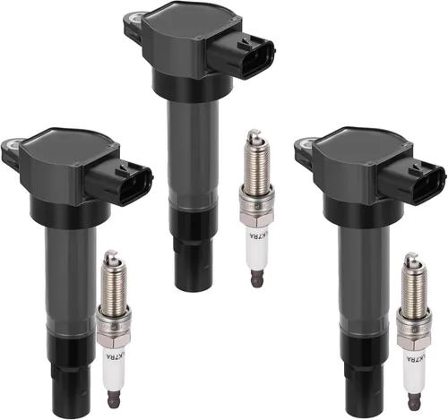 Miniatura 37 de BDFHYK Paquete de Bobina de Encendido UF350 y Bujías de Iridio 4505 Compatibles con Nissan 2002-2006 Altima 2002-2006 Sentra L4 2.5L Juego de 4
