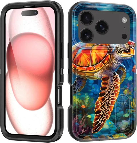 Miniatura 20 de Funda para iPhone Air con soporte integrado, a prueba de golpes, polvo y caídas, 3 capas, grado militar, funda protectora para iPhone Air de 6.5