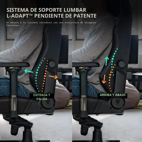 Miniatura 7 de Secretlab Titan Evo Ash Silla de Juegos - Silla de Computadora Reclinable, Ergonómica y Resistente con Brazos 4D, Almohada Magnética para la Cabeza