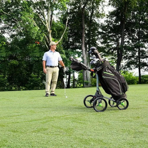Miniatura 4 de Bag Boy Carrito de empuje de golf Quad XL