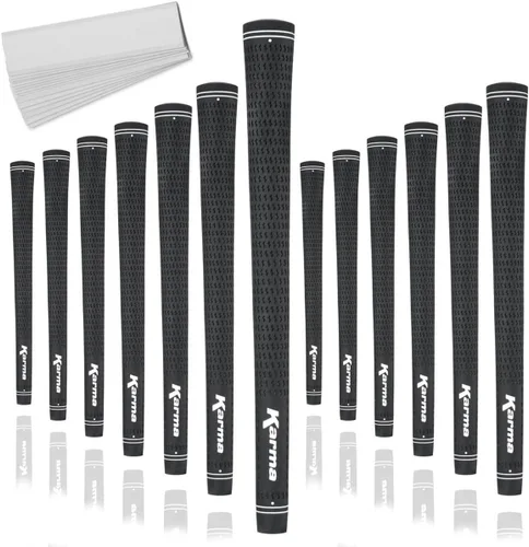 Miniatura 12 de Karma Velour Golf Grips for Men, Women, Juniors Undersize, Standard, Midsize, Oversize, & Jumbo 6 Colors Choose Single, 9, 13 Pack or Golf