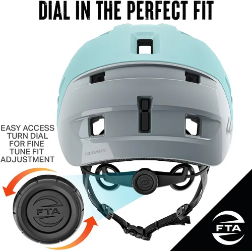 Miniatura 5 de Wildhorn Corvair - Casco de bicicleta de montaña para adultos, mujeres y jóvenes, casco ligero de ciclismo MTB con visera ajustable y ventilación