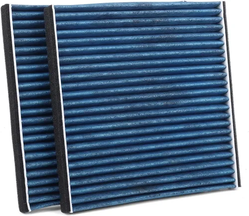 Miniatura 13 de Filtro de aire de cabina externo para Tesla Model X 2015 2016 2017 2018 2019 2020 Filtro de admisión Actualización de carbón activado de repuesto