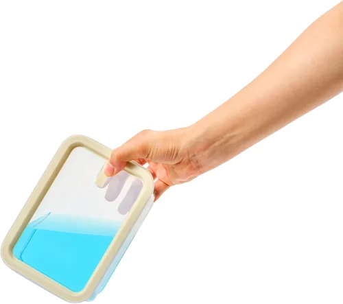 Miniatura 2 de Glasslock Sens 16 piezas de recipientes de cristal para almacenamiento de alimentos – Hermético y a prueba de fugas, 8 tamaños diferentes, tapa
