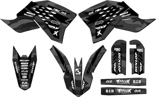Miniatura 3 de Kit de base gráfica SX 65 Apache Green Senge 2009-2015 compatible con KTM