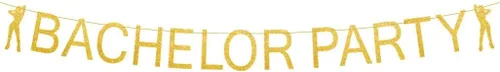 Miniatura 3 de Brosash Decoraciones para despedida de soltero: el juego de 18 piezas incluye: pancarta de despedida de soltero, pancarta de lencería sexy y 16