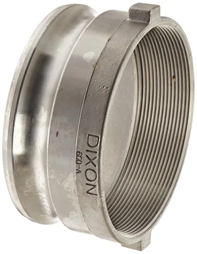 Miniatura 10 de Dixon 100-A-SS Acero Inoxidable 316 Boss-Lock Tipo A Leva y Ranura Manguera de Acoplamiento, Enchufe de 1" x 1" NPT Hembra