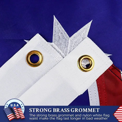 Miniatura 2 de Bandera de Australia de doble cara de 3 x 5 para exteriores, banderas australianas, nailon 210D resistente, estrellas bordadas, rayas cosidas