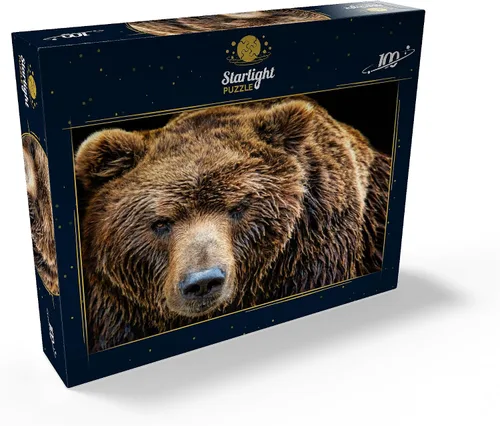 Miniatura 2 de MyPuzzle Brown Bear Ursus Arctos Beringianus - Rompecabezas prémium de 100 piezas para adultos