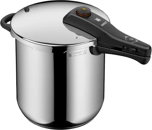 Miniatura 4 de WMF Perfecto – Set con olla rápida de 8.7 in de diámetro 8 litros y medio + cuerpo 4 litros y medio, acero inoxidable Cromargan para inducción